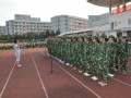 寧波衛校新生軍訓