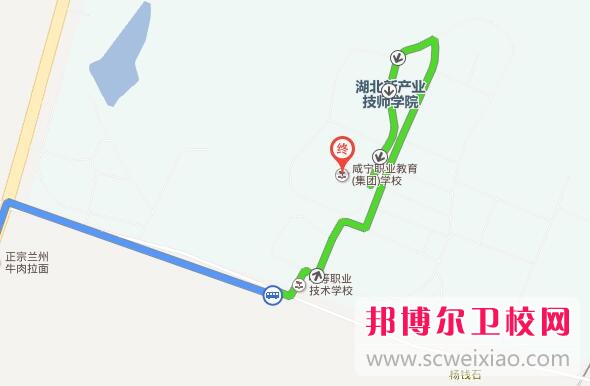 咸寧衛生學(xué)校地址在哪里