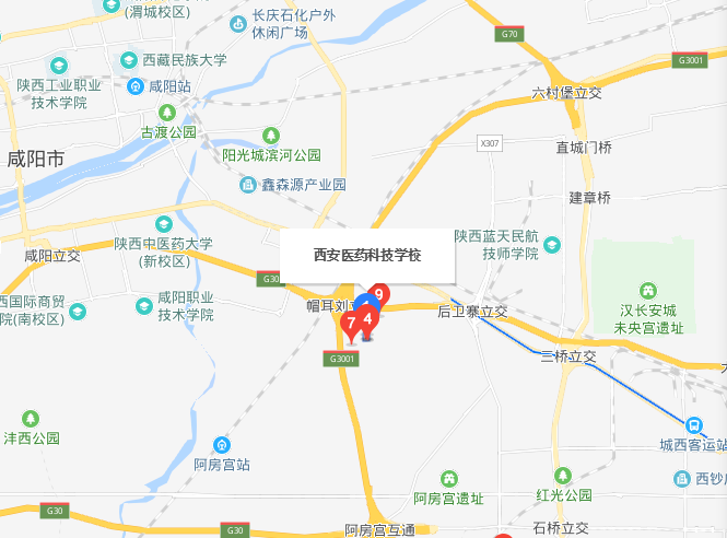 西安醫藥科技職業(yè)學(xué)校2019年地址在哪里