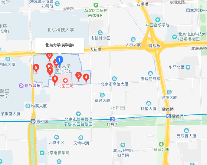 北京大學(xué)醫學(xué)部地址在哪里