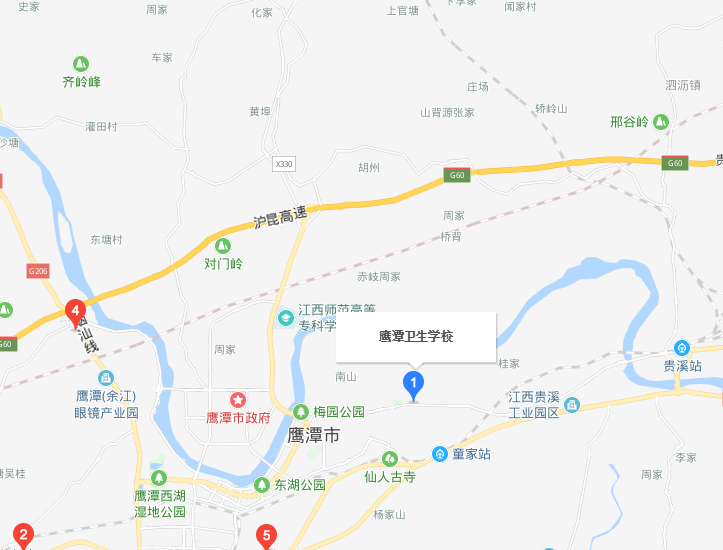 鷹潭衛生學(xué)校地址在哪里