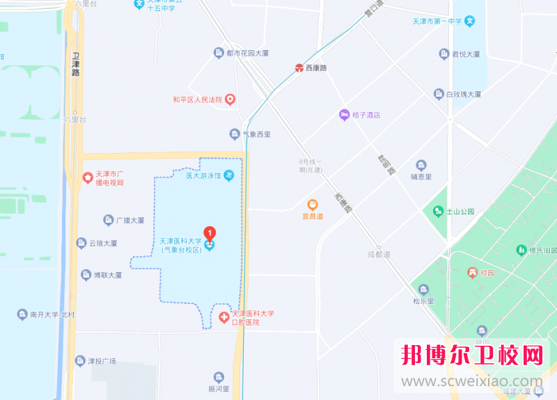 天津醫科大學(xué)地址在哪里，哪個(gè)地區，哪個(gè)城市?