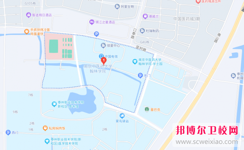 南京中醫藥大學(xué)翰林學(xué)院地址在哪里，哪個(gè)地區，哪個(gè)城市?